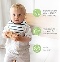 Vista 5 de Baberos de algodón bandana