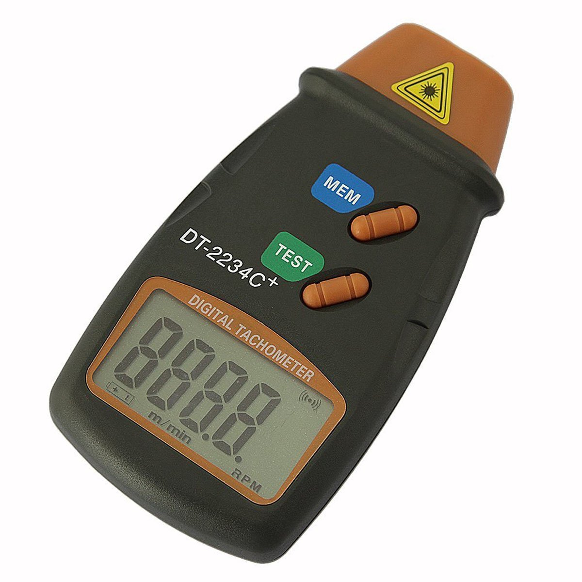 NAMVO Professional Digital Tachometer, Digitaler Laser Optischer Tachometer, Berührungsloser Drehzahlmesser