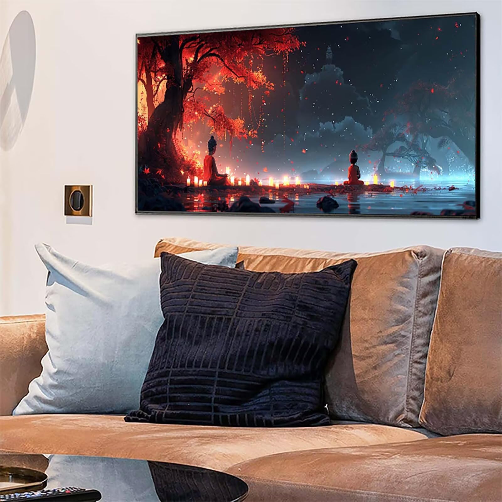 Zen Diamond Painting Grandi Dimensioni 45x90cm, Diamond Painting O-9416