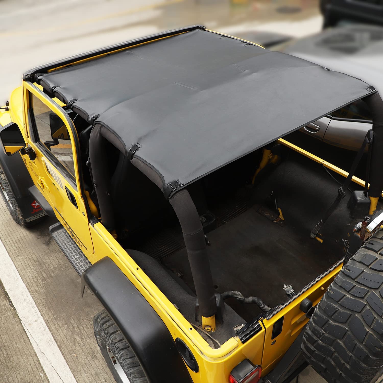 JeCar Per TJ Soft Top, Bikini Top Parasole per Jeep Wrangler TJ 1997-2006