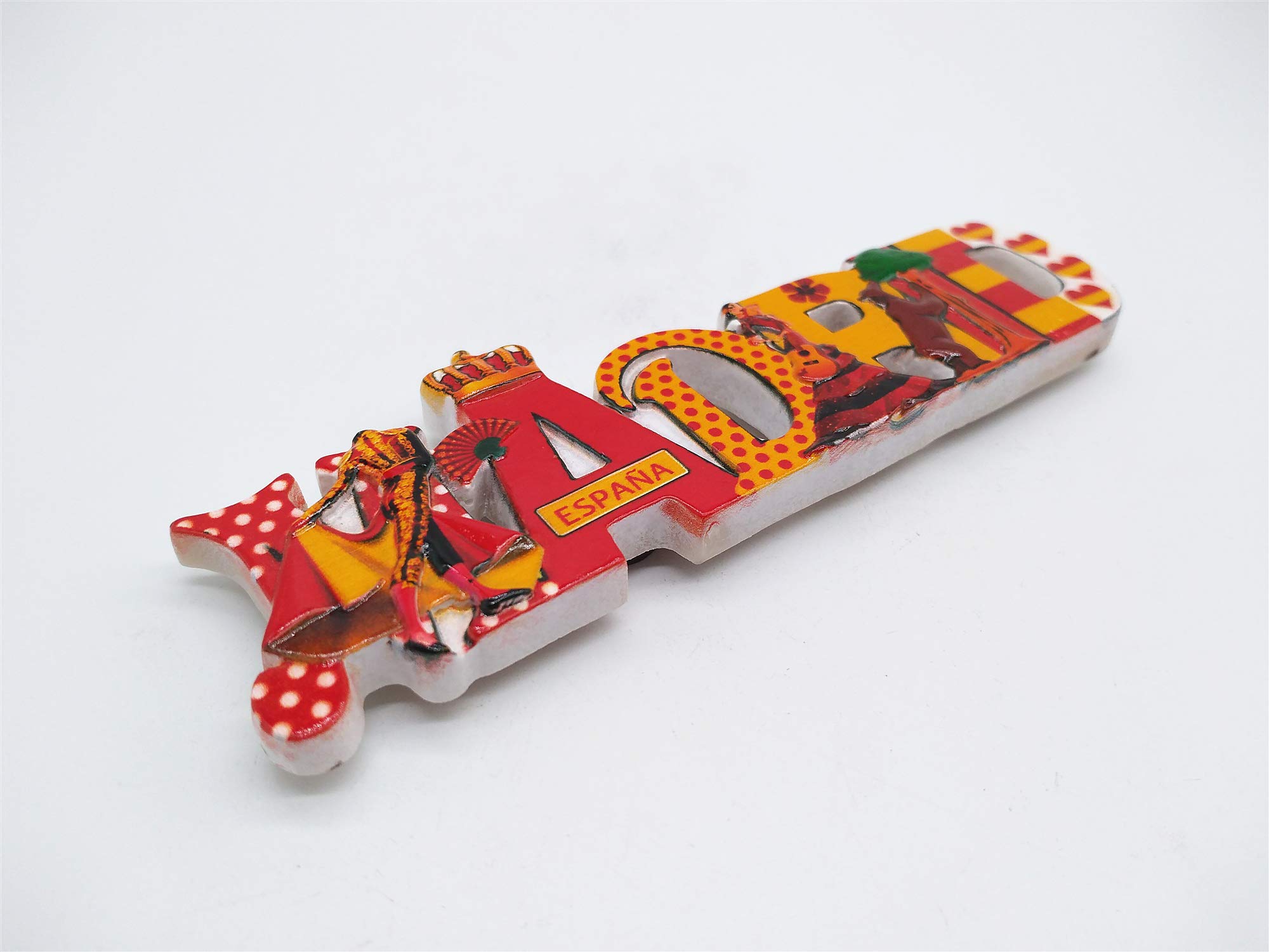 Madrid Spanje 3D Koelkast Magneet Toeristische Souvenir Gift Thuis Madrid Spanje 3D Koelkast Magneet Toeristische Souvenir Gift Thuis