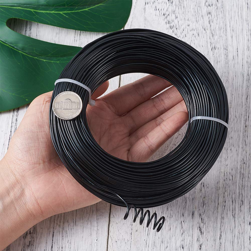 Cheriswelry 328FT 1.5mm Aluminium Draad Buigbare Metalen Craft Draad voor Sieraden Maken Poppen Skelet DIY Ambachten, Koraal