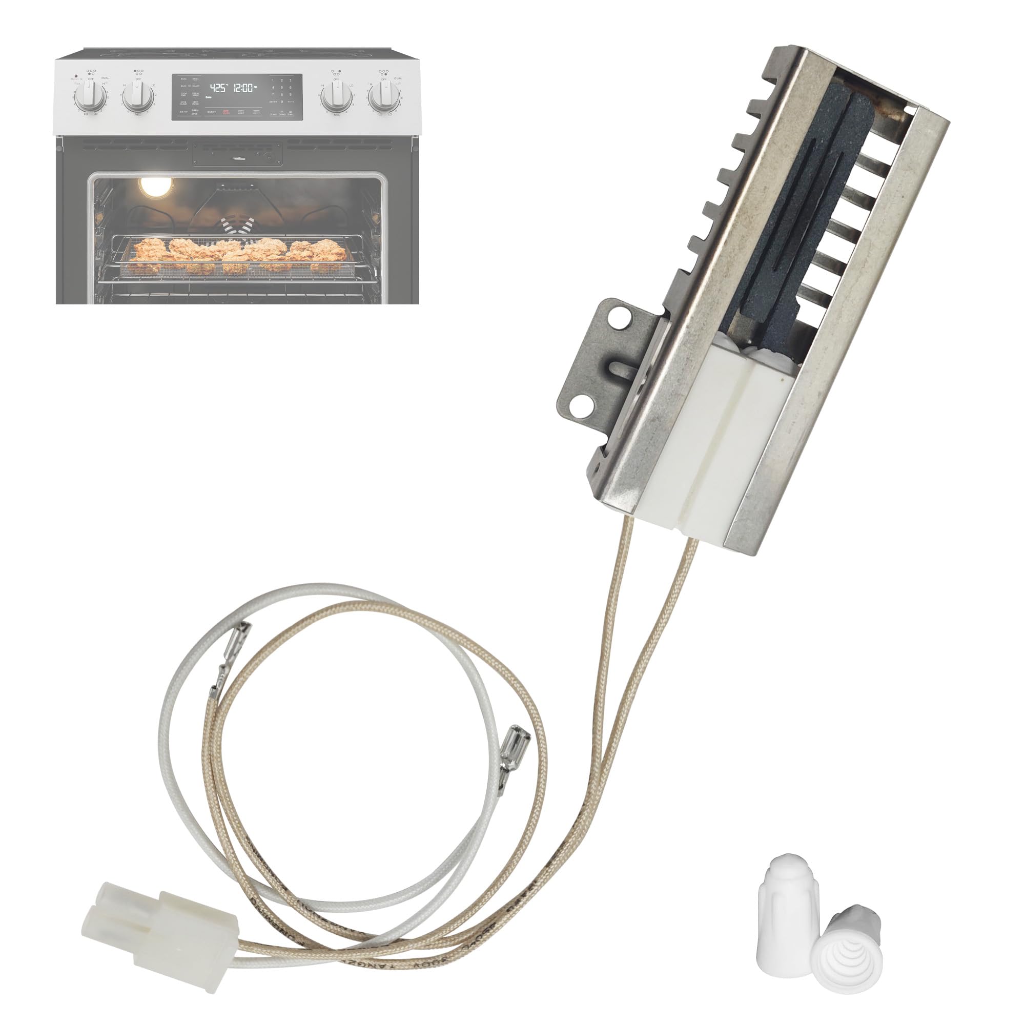 5304509706 316489402 Gas Oven Igniter,Compatible with Frigidaire Kenmore