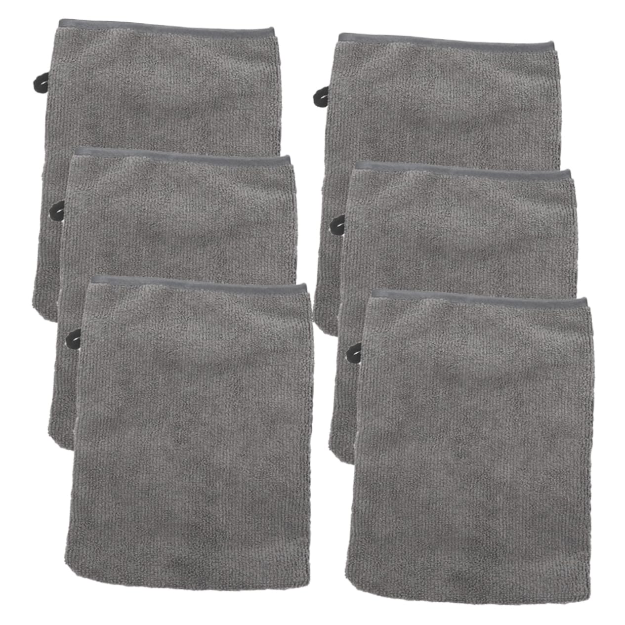 BELLIFFY Facial Cleaning Cloths 6pcs Wash Mitts Reusable Water-Absorbent for Face Cleaning