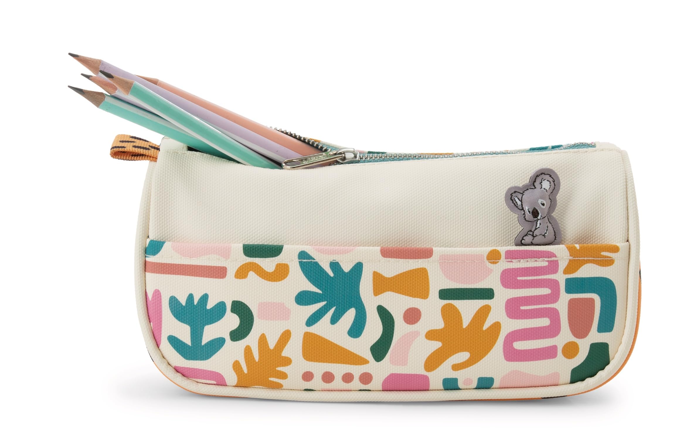 NICI Piórnik Koala 21x7x10,5 cm kolorowy – praktyczny pluszowy piórnik lub kosmetyczka dla dziewczynek i kobiet