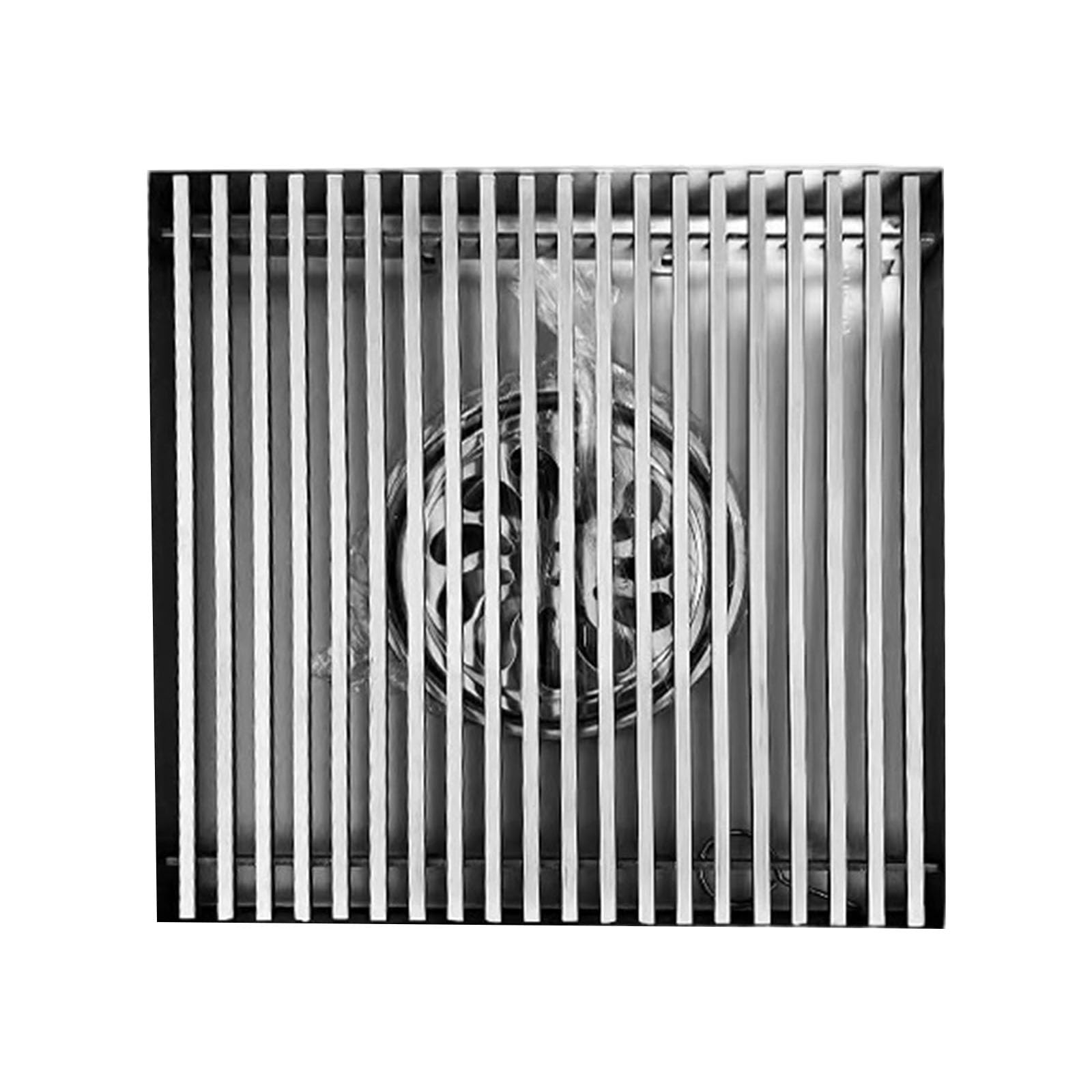 Tsophreniq A Deodorants Stainless Steel Floor Drain Double Filter Nti Clog Drain Cover For Bathroom Kitchen Laundry Deodorants Stainless Steel Floor