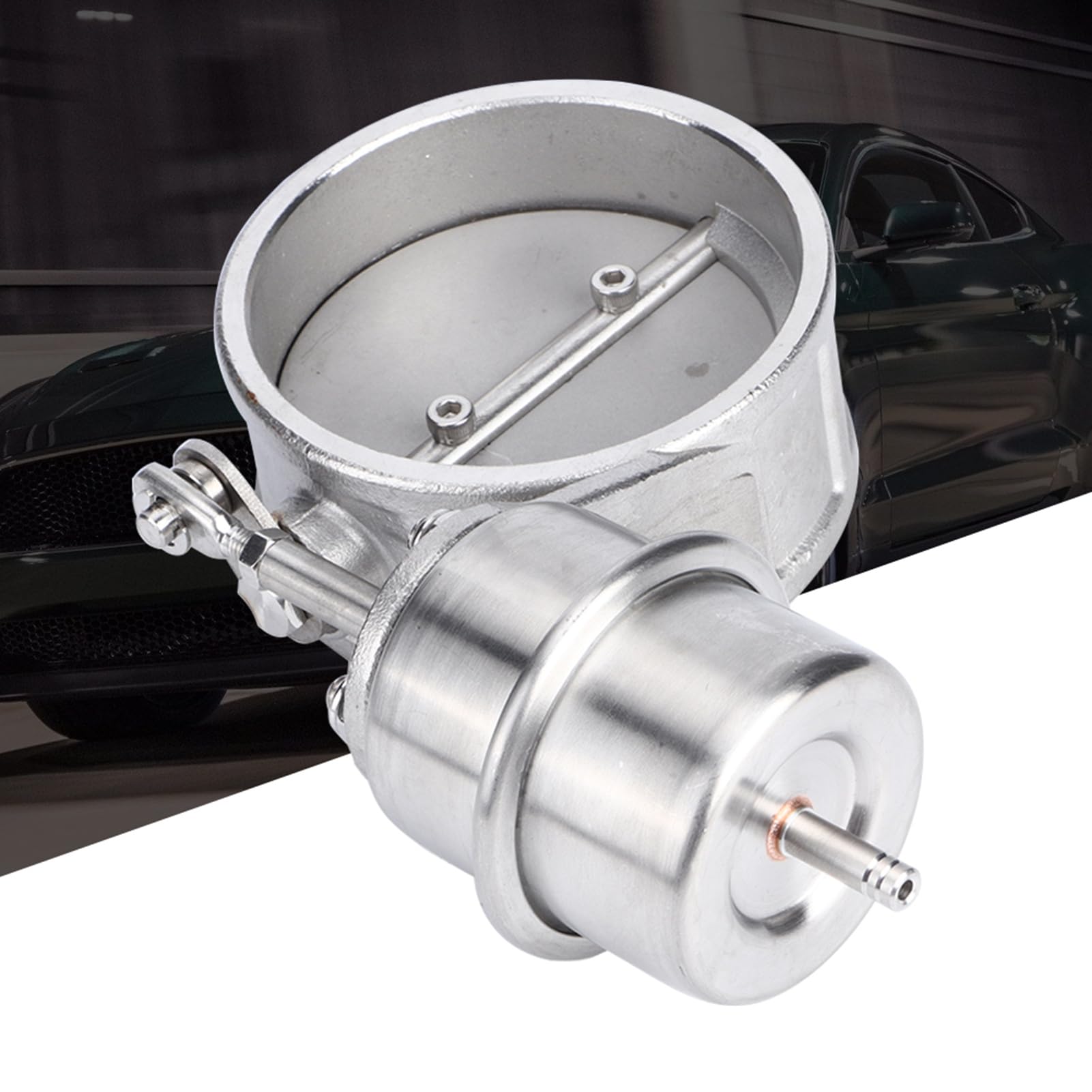 Sostituzione in Acciaio Inossidabile della Valvola di Controllo dell'attuatore del Vuoto da 63 Mm per Prestazioni Migliorate, Compatibile con E30 325i 318i M3 EP CUT63 CL Accessorio per Auto