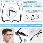 MARE AZZURO Extra Large Reading Glasses Men Oversized Square Readers 1.0 1.25 1.5 1.75 2.0 2.25 2.5 2.75 3.0 3.5 4.0 5.0 6.0