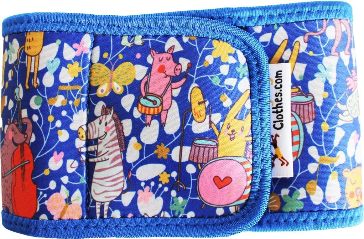 Set – 3 Stück Hund Windel für Stecker Bauchband Wiederverwendbar Waschbar Neopren für Kleine und Big Große Hunde, XXS - Waist 8" - 10", Blue, Grey, Green