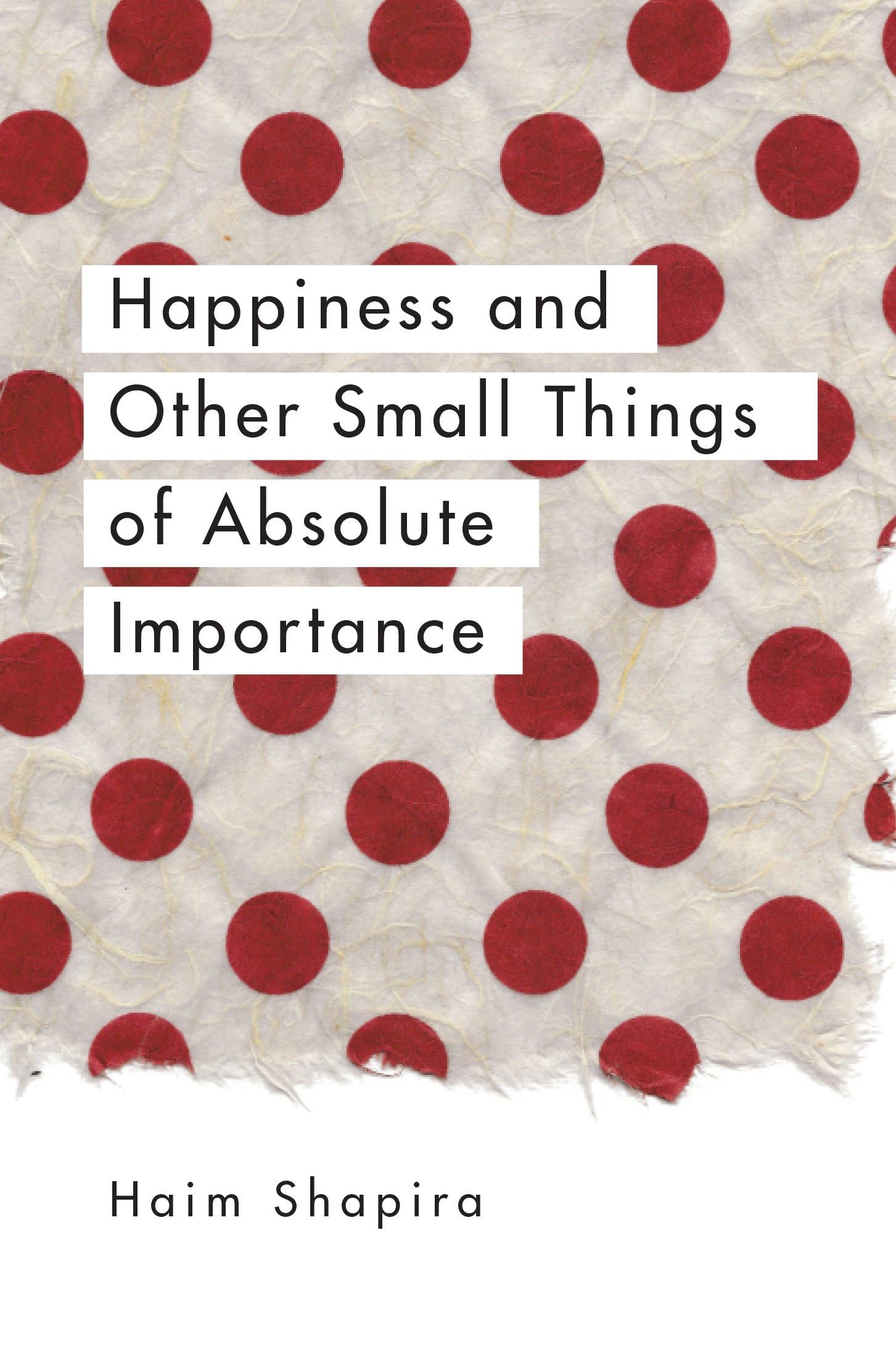 Happiness and Other Small Things of Absolute Importance Paperback β August 16, 2016