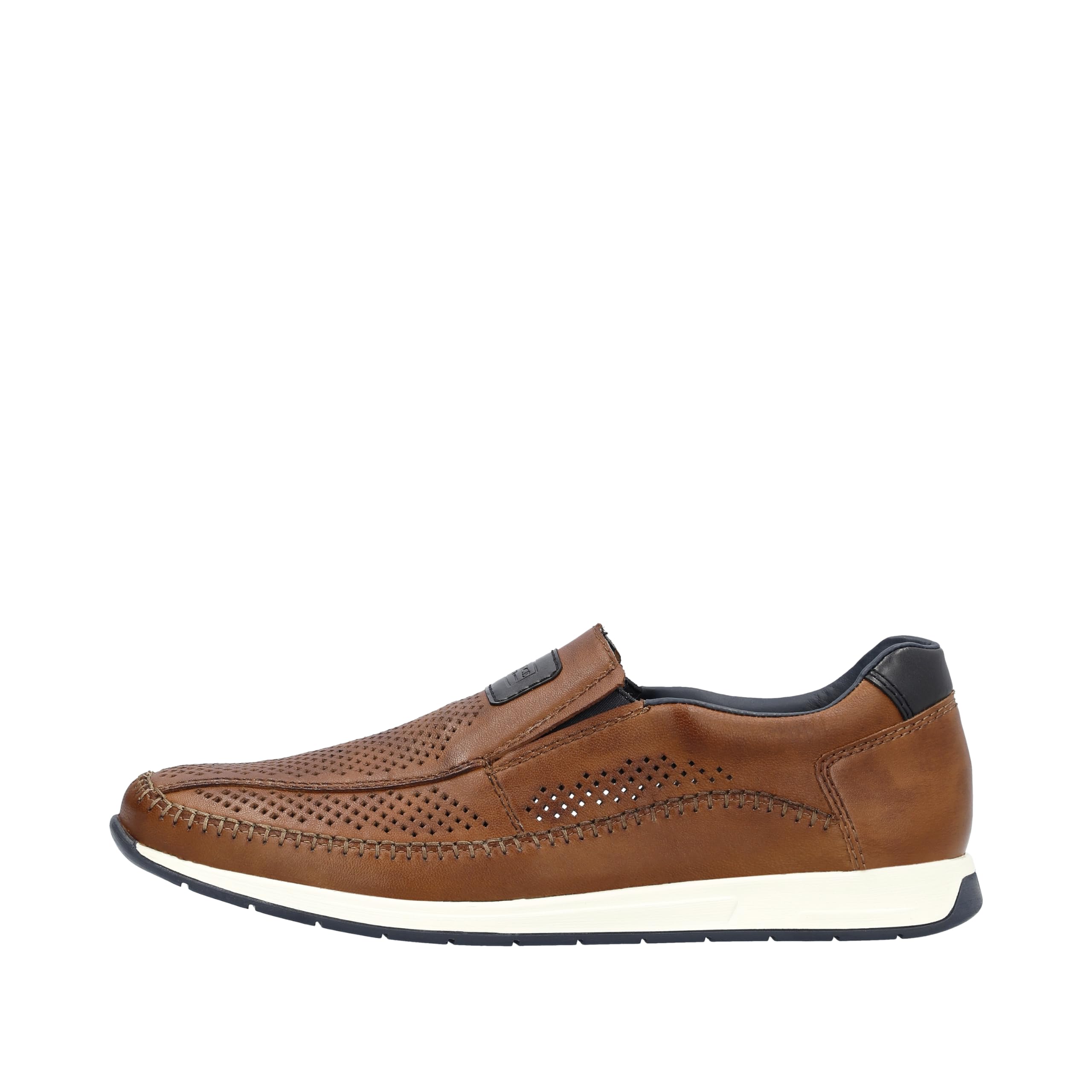 Rieker 11950-25 Herren Slipper Leder braun braun