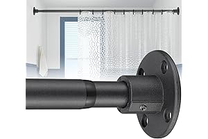 Heavy Duty & Adjustable Wall Mount Shower Rod