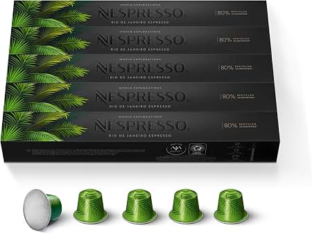 Amazon.com: Nespresso Original, Rio de Janeiro, Dark Roast, 50