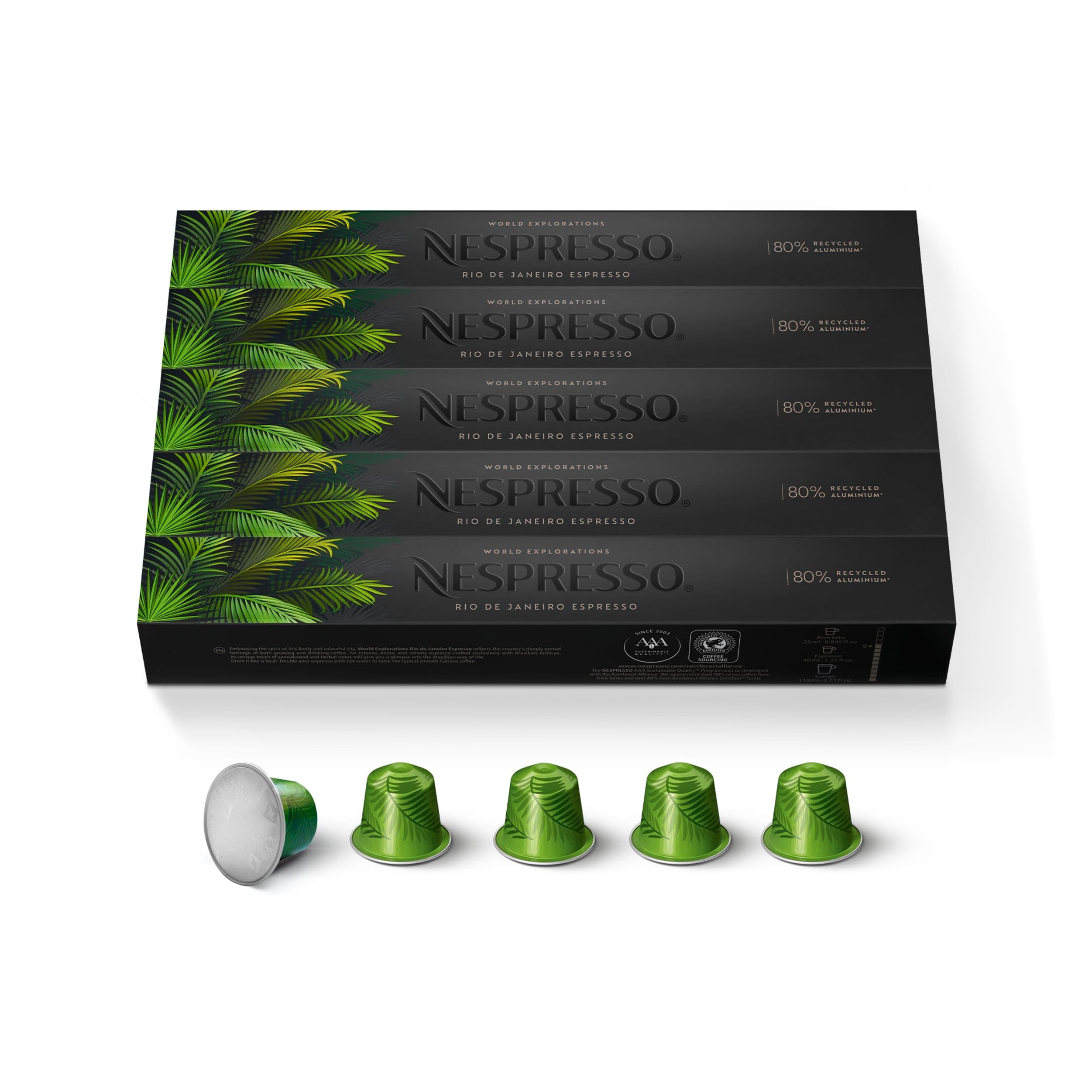 Amazon.com: Nespresso Original, Rio de Janeiro, Dark Roast, 50
