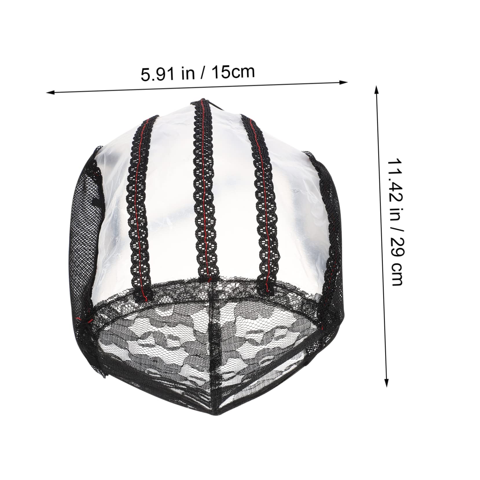 TOVINANNA Elastic Wig Cap Mesh Net 2 Pack Wig Hair Net Suitable for Bald Cap Comfortable