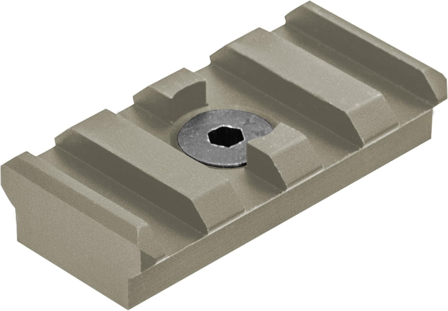UTG PRO 4-Slot M-LOK(R) Picatinny Rail Section, FDE Cerakote