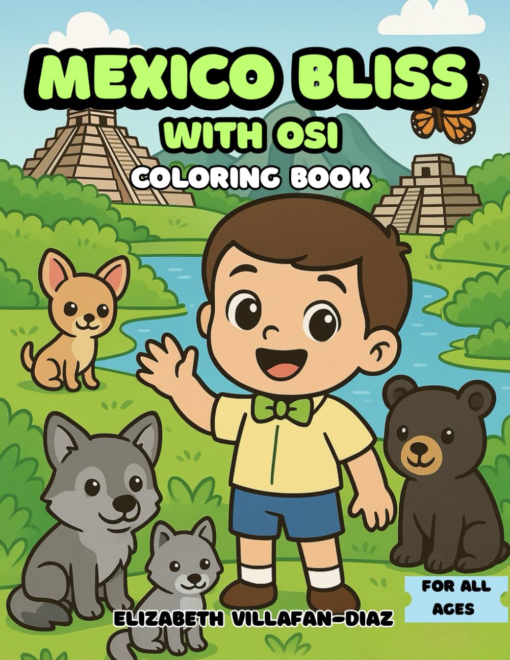 Mexico Bliss with Osi Coloring Book