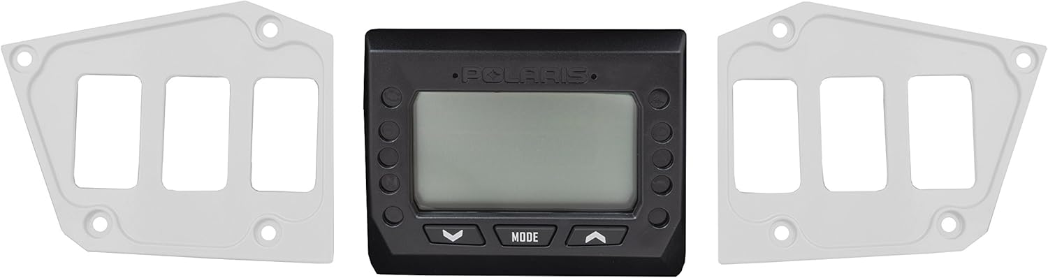 STVMotorsports SDP6GPS Custom Aluminum Dash Panel for 2017-2018 Polaris RZR XP Turbo Edition with GPS Display – Made 100% in USA (no switches Included) (Black)