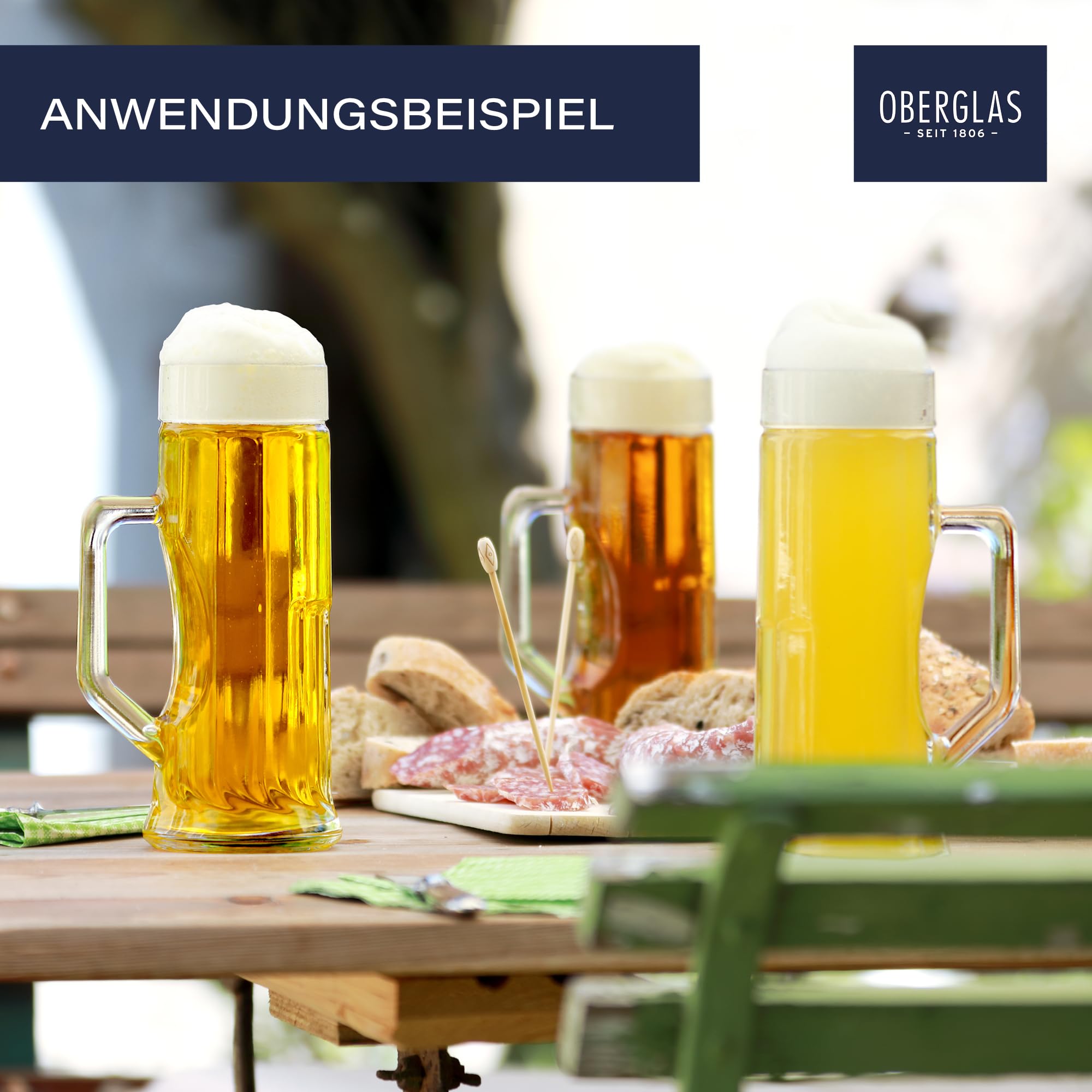 Stölzle Bierkrug »Bierkrüge Premium 300 ml 6er Set transparent