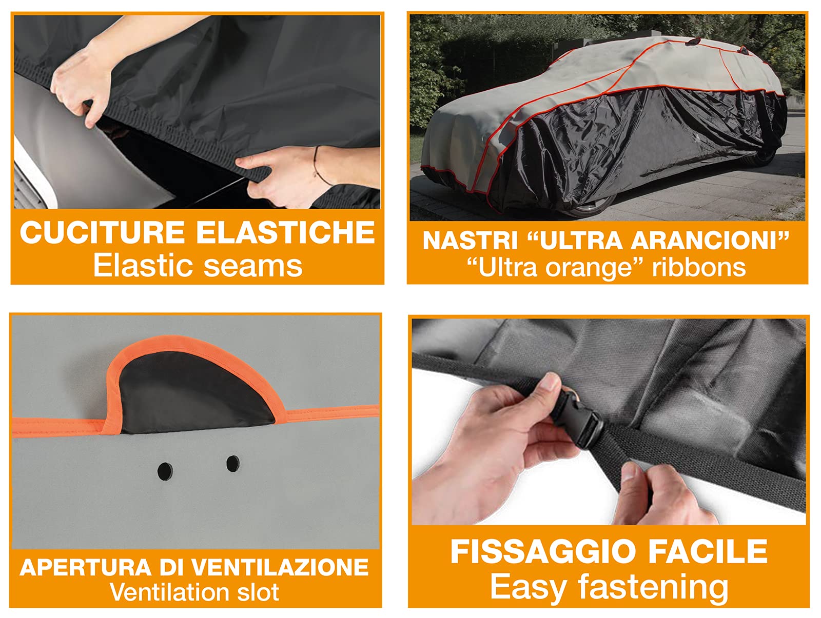 CORA Copriauto antigrandine Storm Protector SUV misura M