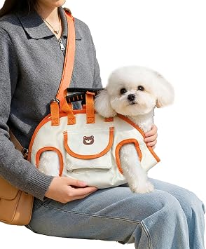 Dog Carrier Backpack | Puppy Carrier Accessories | Shoulder Pet Carrier Bag | For Pet Masters And Lovers, Ideal For Travelling