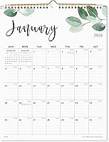 Vista 7 de Calendario mensual de pared 2026, desde enero de 2026 a junio de 2027, 12 x 15 pulgadas, encuadernación de doble alambre, perfecto para organizar