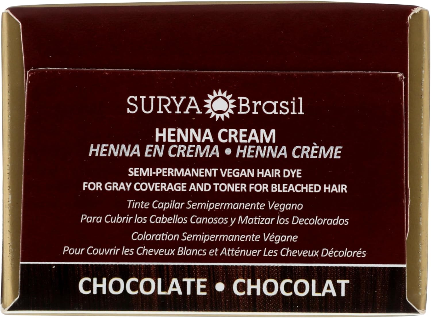 Surya Nature, Inc Henna Chocolate Cream - 2.31 oz