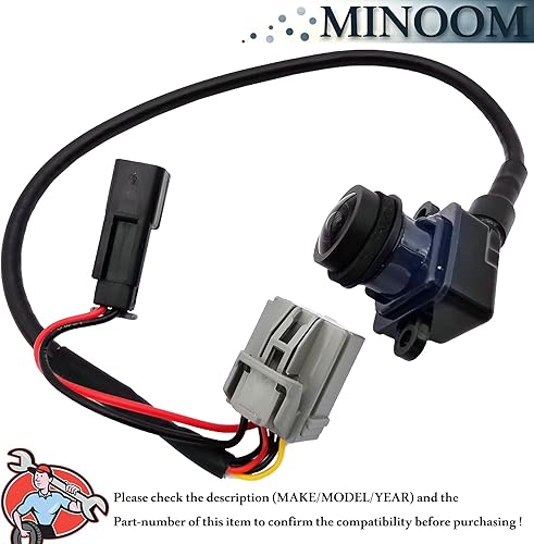 Miniatura 5 de MINOOM 56054158AD - Cámara de respaldo de visión trasera compatible con DOD-ge Journey 2011-2020 Número de pieza 56054158AB  56054158AC  56054158AE