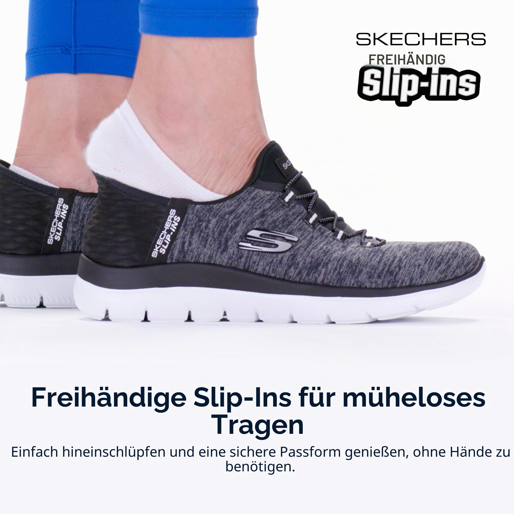 Skechers Summits - Dazzling Haze schwarz
