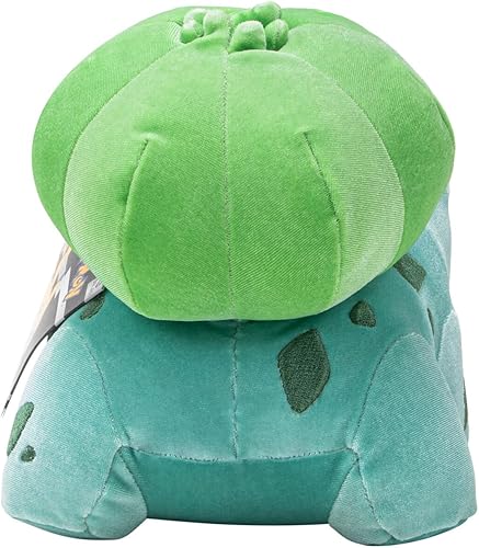 Miniatura 3 de Pokémon Bulbasaur Select - Peluche de terciopelo Bulbasaur de 8 pulgadas con tela de terciopelo única y detalles auténticos