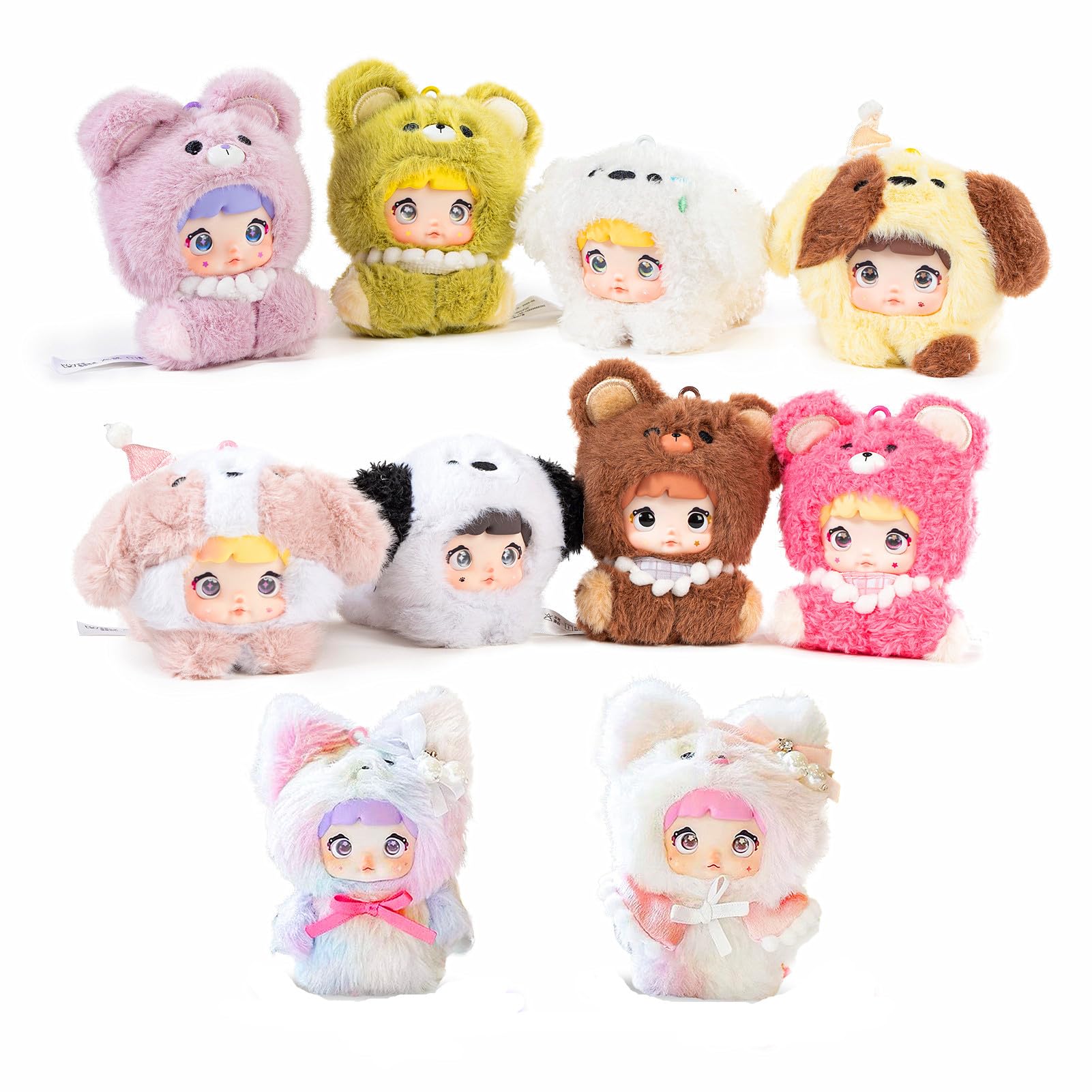 Amazon.com: BIRZWOT Nommi Plush Blind Box， Plush Figure Toys 1PC