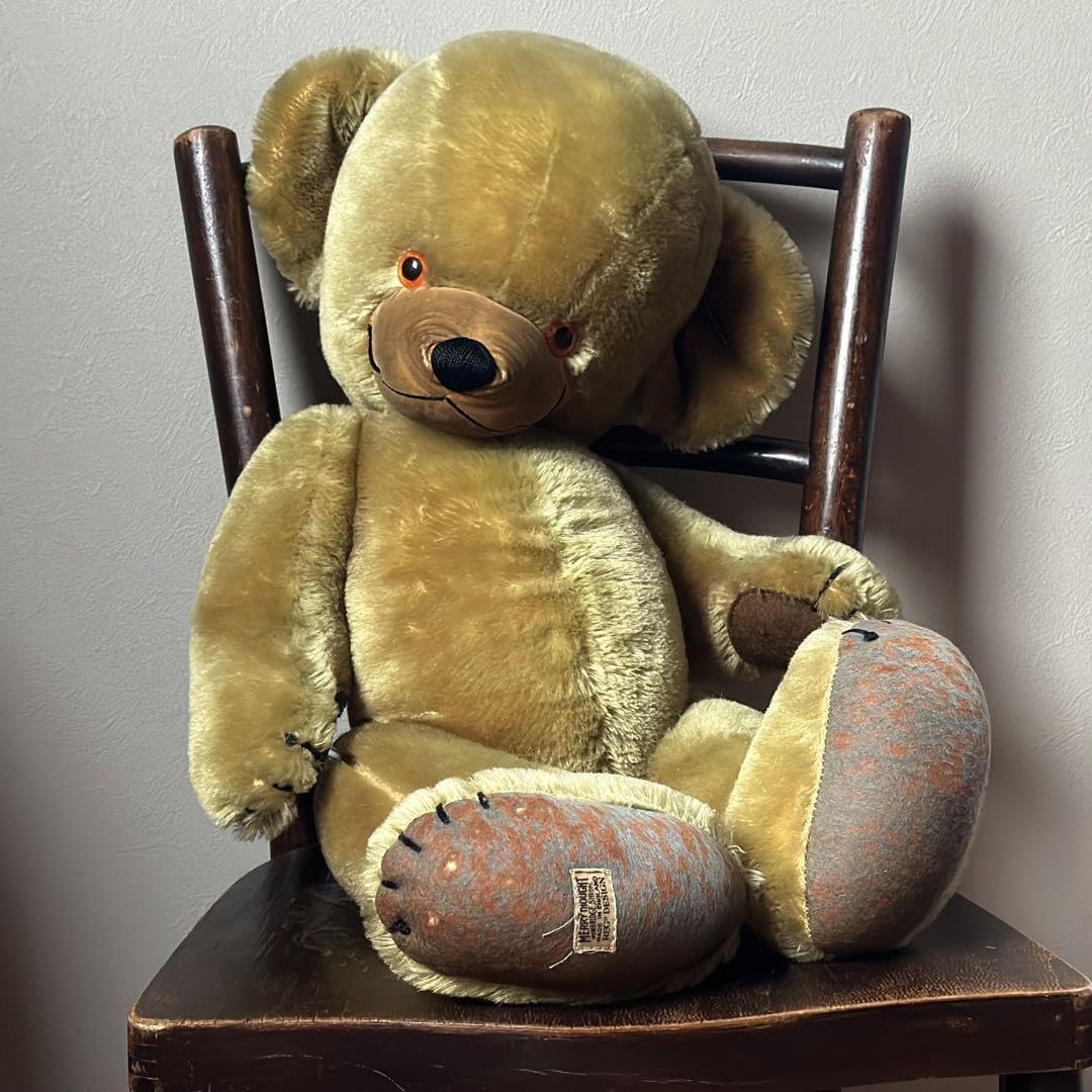 ヴィンテージ チーキー メリーソート ゴールド モヘア アンティーク