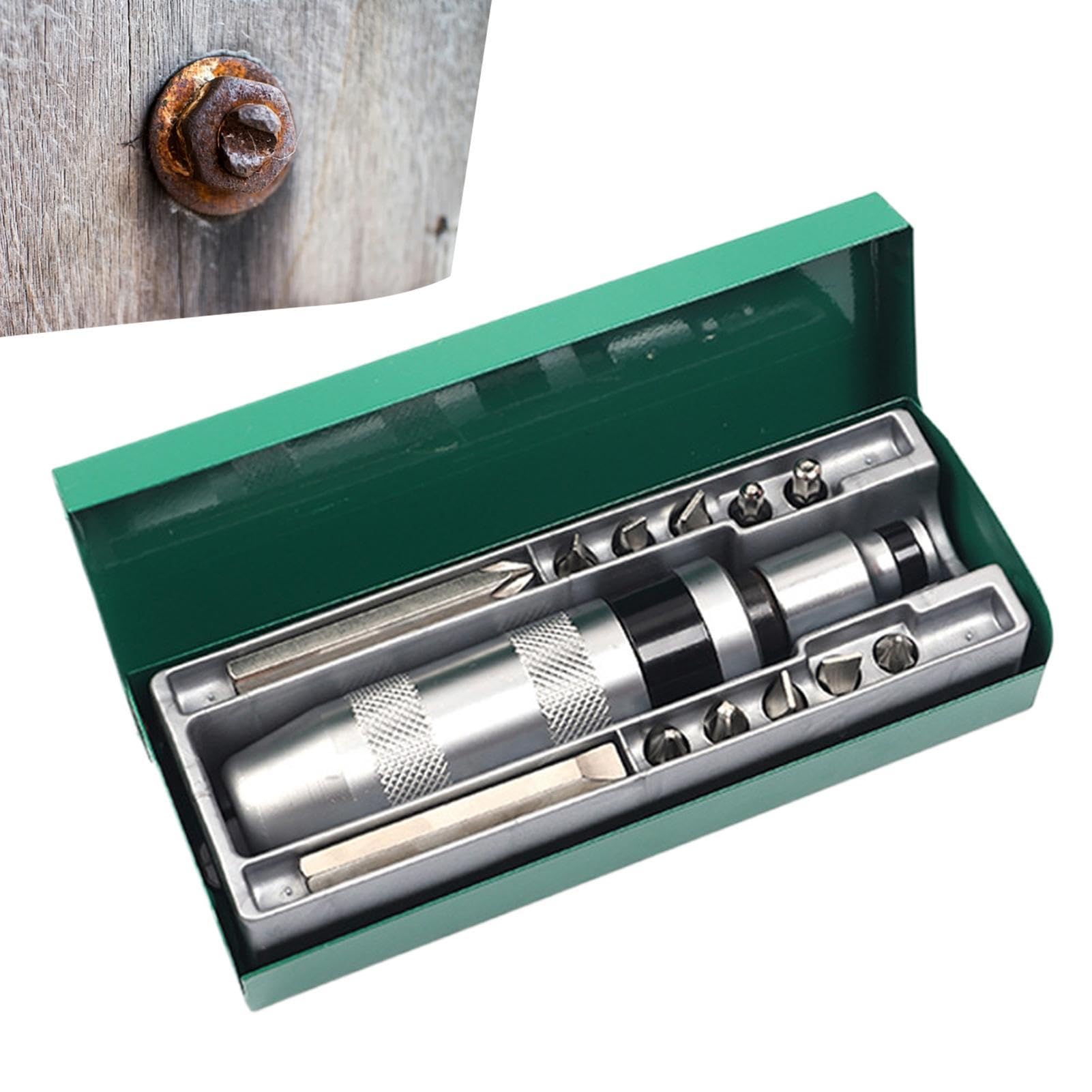 Kit multi-tournevis à cliquet pour réparer la menuiserie et l'entretien de maison
