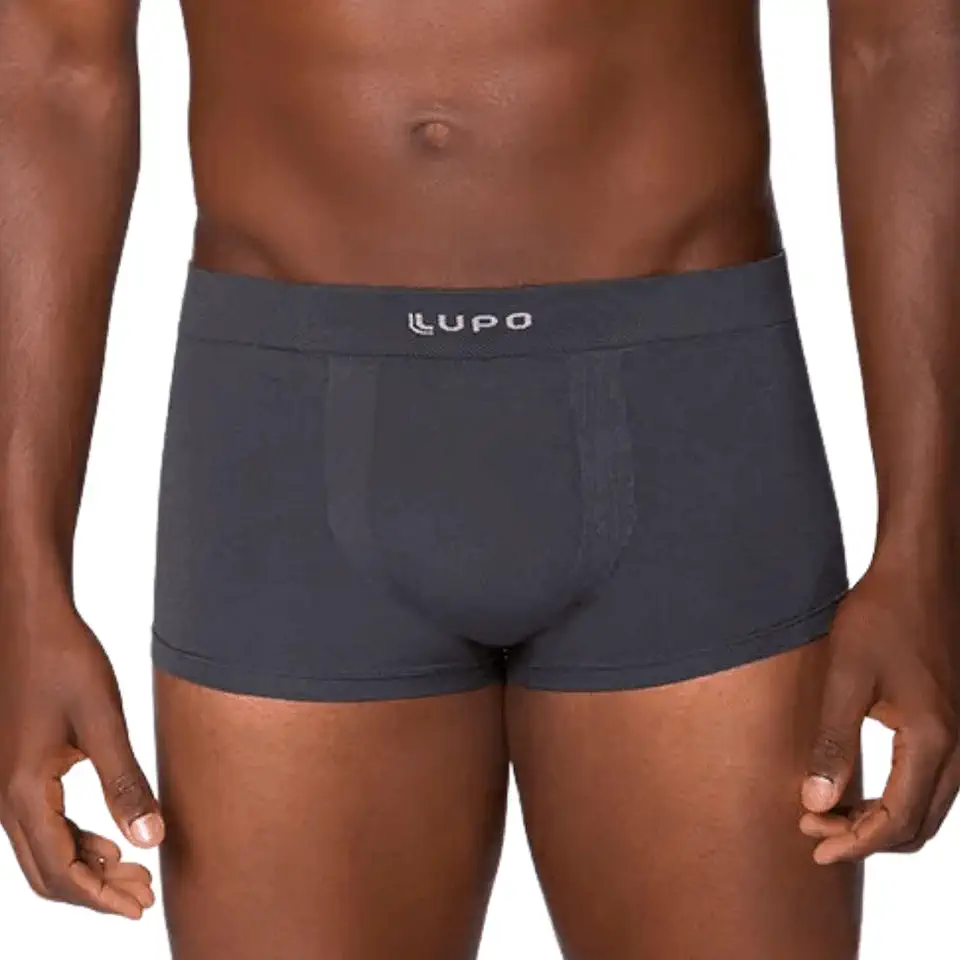 Cueca Sunga Micromodal® Lupo Sem Costura Low Peeling Modal Respirável Masculino Adulto