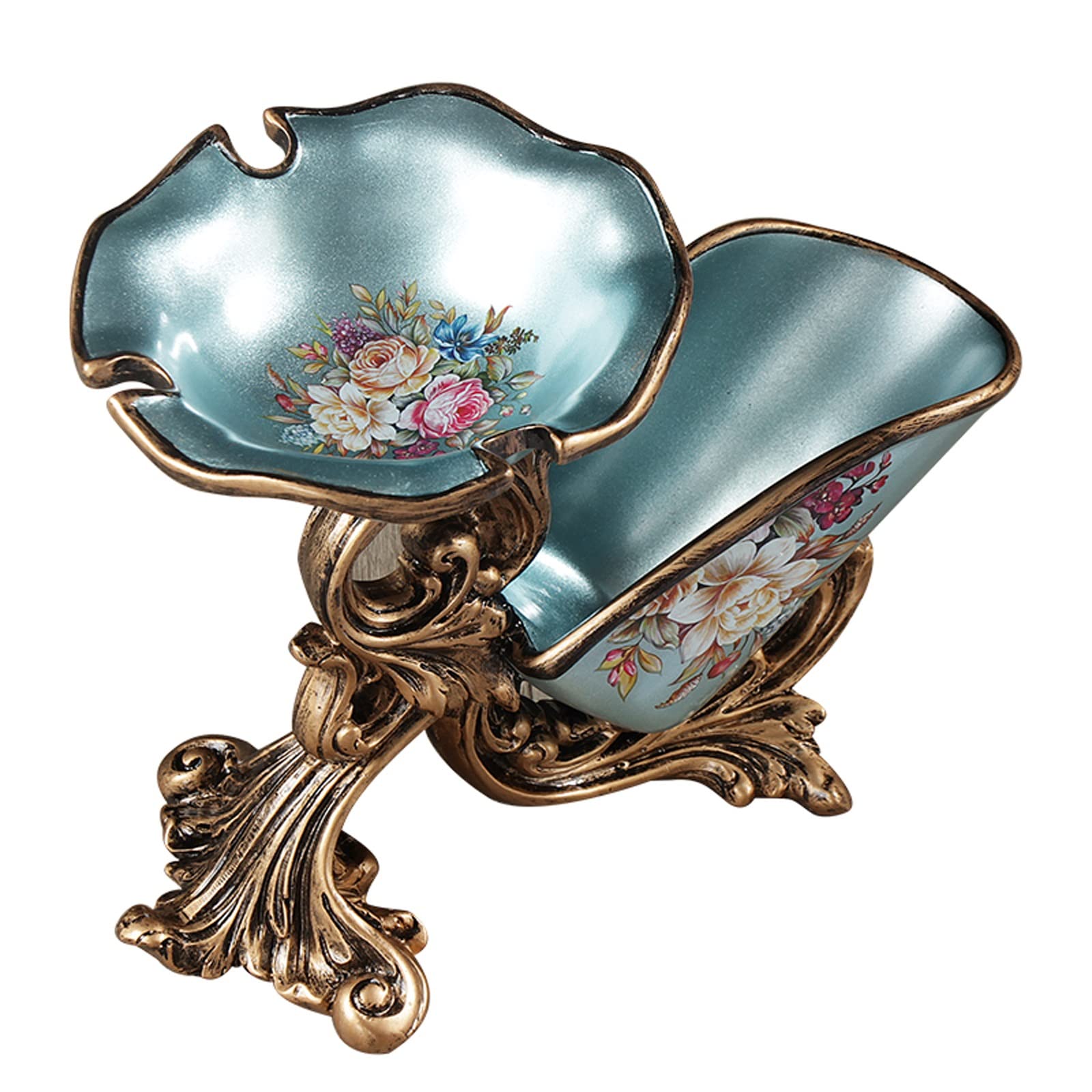 Soporte para Botellas de Vino de Lujo, Soporte para Vino de Resina con 3 Agujeros para Colgar Copas, decoración de Adorno de decoración de Mesa de Gama Alta (A)