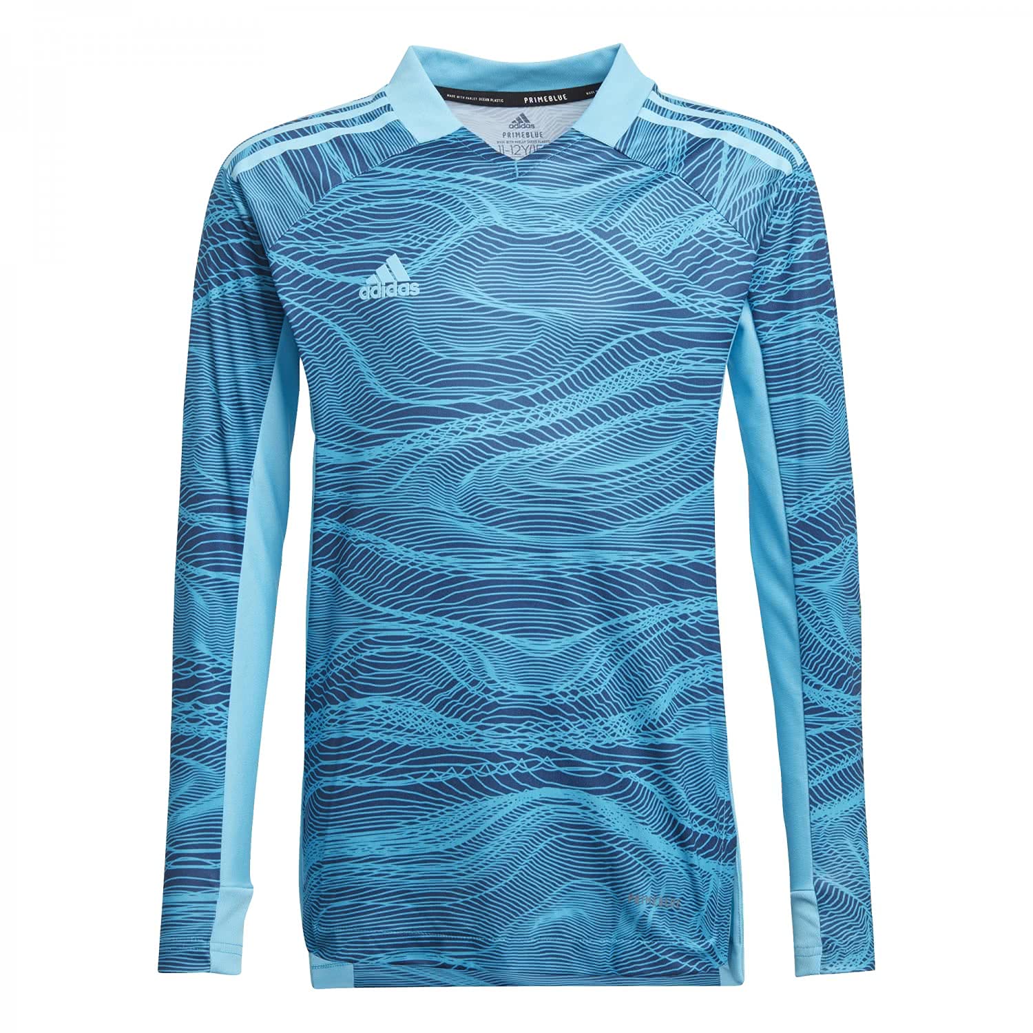 adidas Performance Condivo 21 Torwarttrikot Kids blau, 128 Kinder