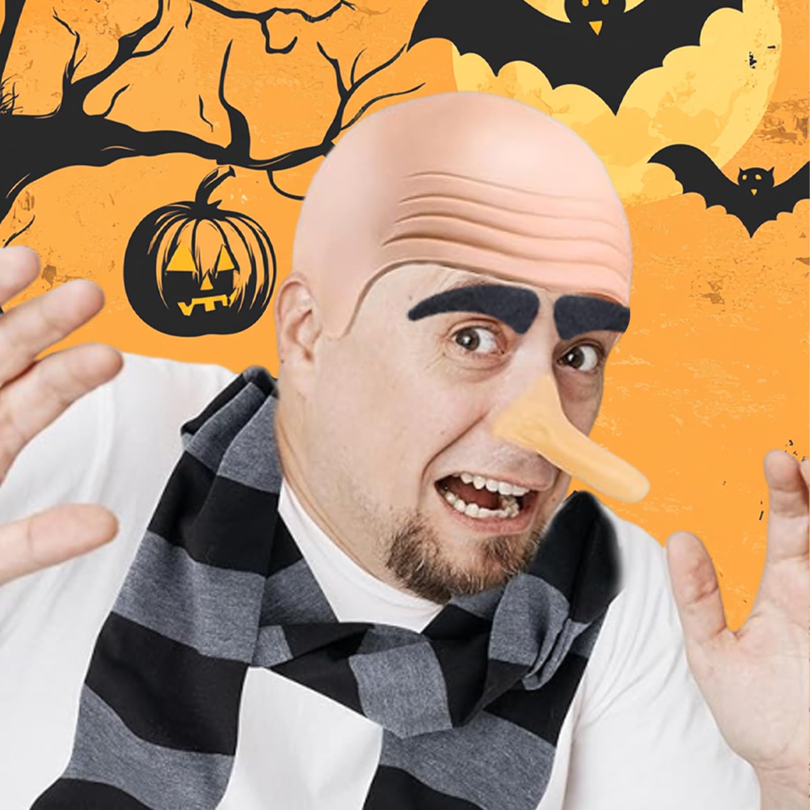 BFSYRR Bald Cap, Gru Costume - Image 4