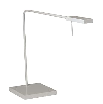 Luxo 16748WT Ninety LED Task Light, Table/Desk Base, 6.5W, 28.3" Arm, White