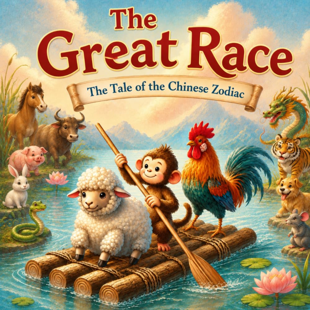The Great Race: The Tale of the Chinese Zodiac (Chinese Mythology for Kids)