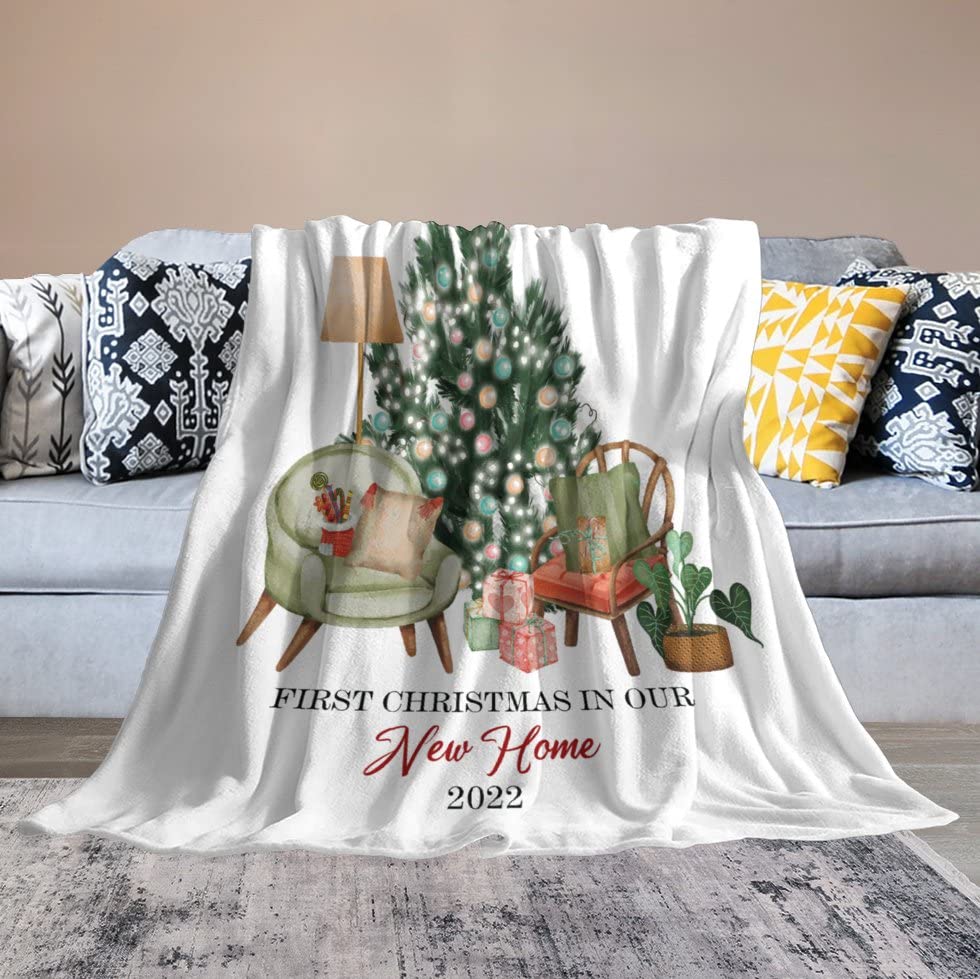 Couverture chaude flanelle lit canapé plaid peluche douce 130x150cm - 7