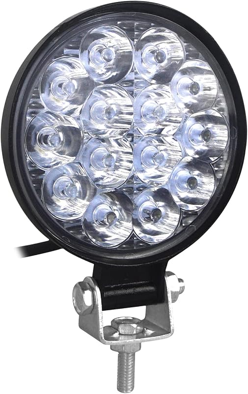 Farol de neblina LED Willpower 42 W com feixe concentrado, 12 V/24 V, para veículos off-road – 1 unidade
