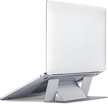 MOFT Invisible Laptop Stand, Stick-On Portable Laptop Riser for Mobile Work