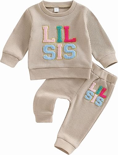 TheFound Ropa de primavera para bebé recién nacida, traje de San Valentín, manga larga, estampado de corazón, sudadera con pantalones