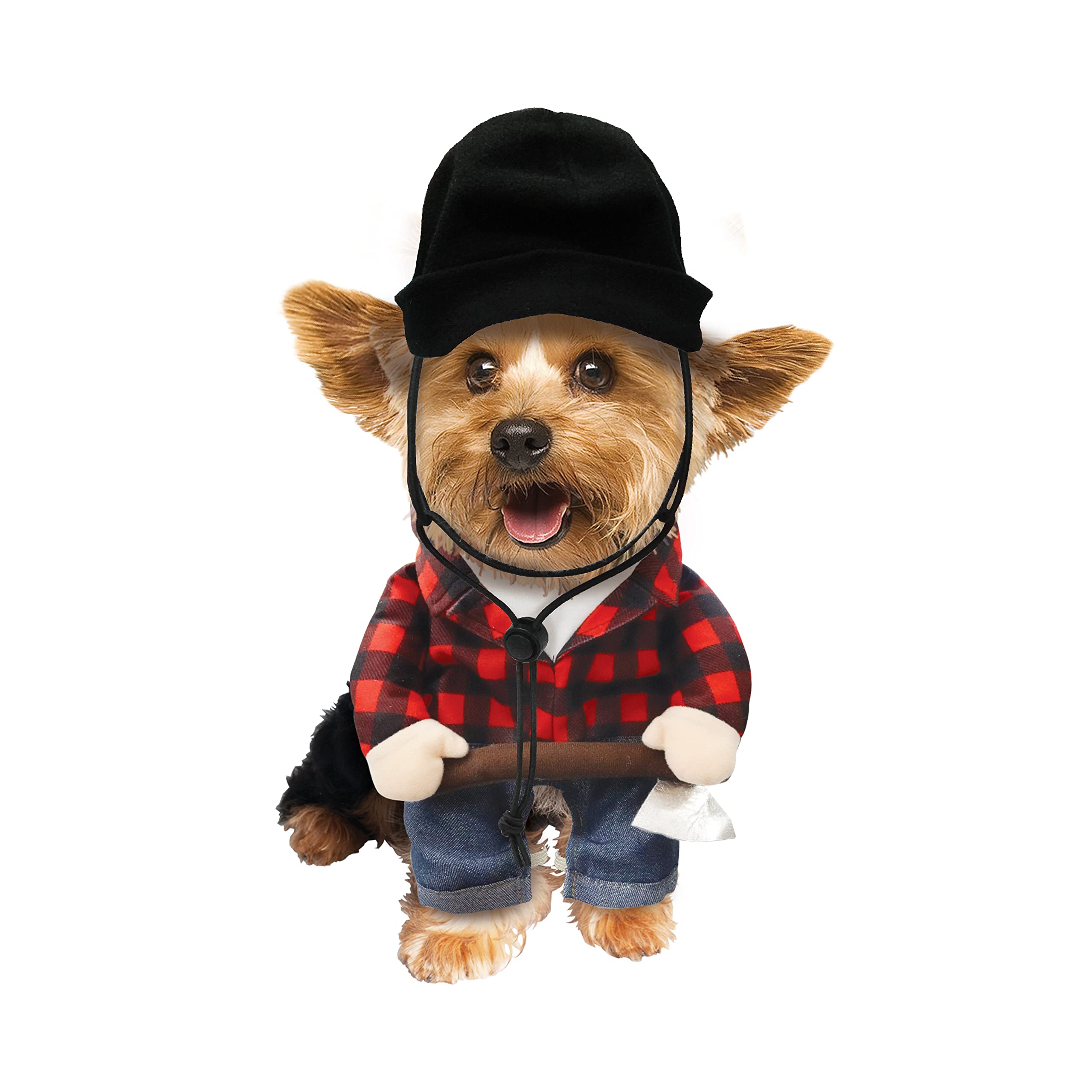 Best Furry Friends Lumberjack Dog Costume, Small