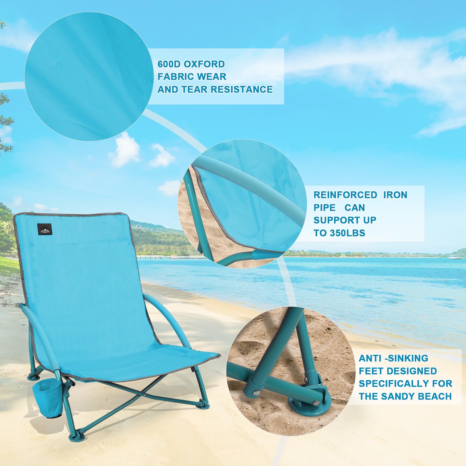 2脚セットTRUCK FURNITURE FOLDING LOW CHAIR Denali Outdoors Low Rider Camp Chair, 2-pack | Costco