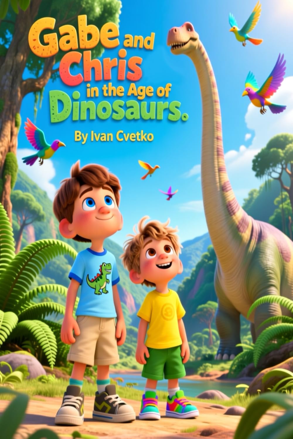 Gabe and Chris in the Age of Dinosaurs: A Fun Adventure Through Prehistoric Times (Gabe and Chris: Time Adventures)