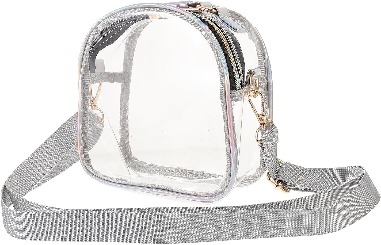 Shoulder Bag School Satchel Lightweight Sequins PVC