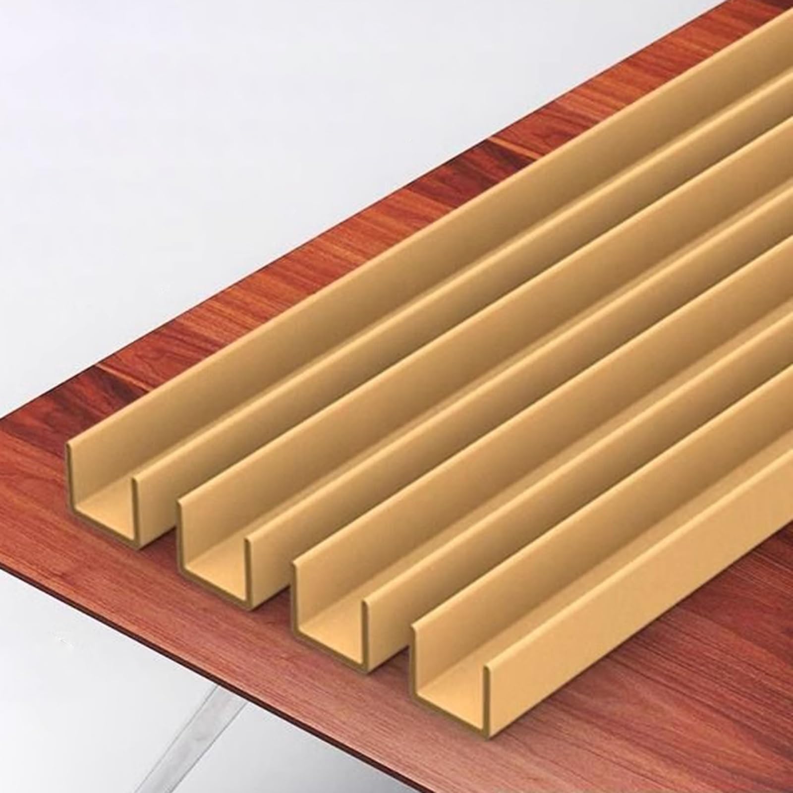 Protecteur d'angle en carton, Lot de 100 protections d'angle en forme U for portes d'entrepôt et chargement navires, protection anti-choc(50mm(2.0 In),L 50cm/20 in)