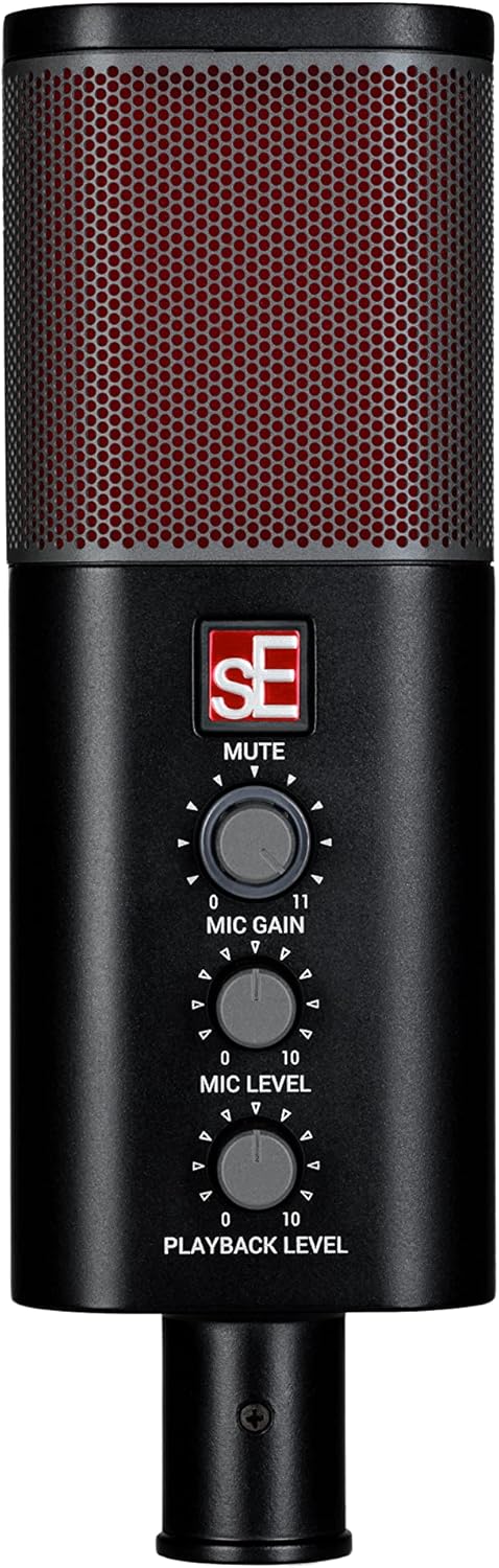 SE Electronics NEOM-USB USB Condenser Microphone, Black