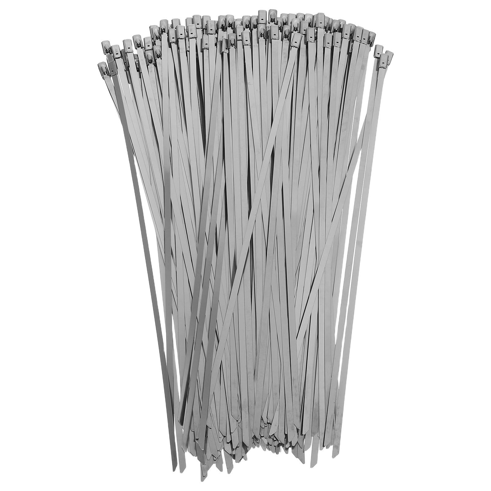 Bridas de acero inoxidable duraderas HEATSHAKING para organizar cableado exterior de techos